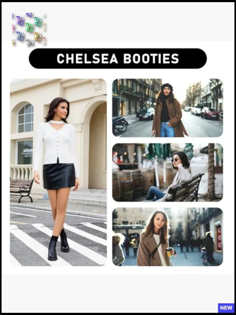Women Platform Chelsea Boots Chunky Lug Sole Elastic Ankle Booties Fall Fashion